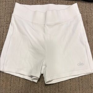 ALO Yoga Women's White Shorts
